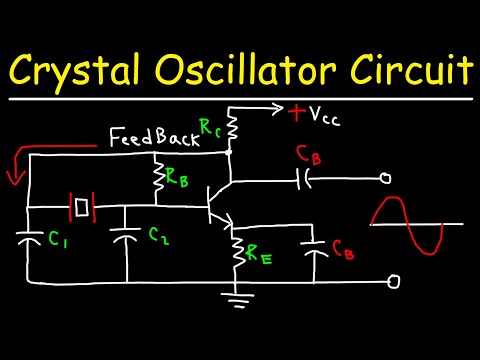 Colpitts Crystal Oscillator Circuit