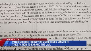 President of Vanderburgh County Commission wants jail expansion soon