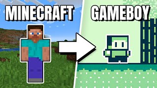 Recriei MINECRAFT só que pra GAMEBOY