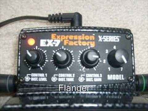 Digitech EX-7 Expression Factory Wah - Whammy - Space Digitech EX-7 Expression Factory Wah - Whammy - Space