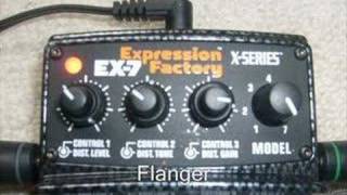 Video thumbnail for Digitech Expression Factory EX-7 Demo by Tom Joy