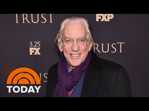 Tributes pour in for actor Donald Sutherland, who died at 88