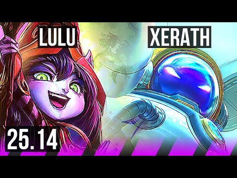 LULU & Kai'Sa vs XERATH & Senna (SUP) | KR Master | 25.14