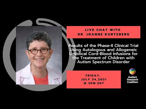 , title : 'Live chat with Dr. Joanne Kurtzberg'
