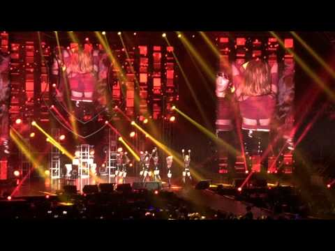 150517 FNC Kingdom in Hong Kong AOA - mini skirt