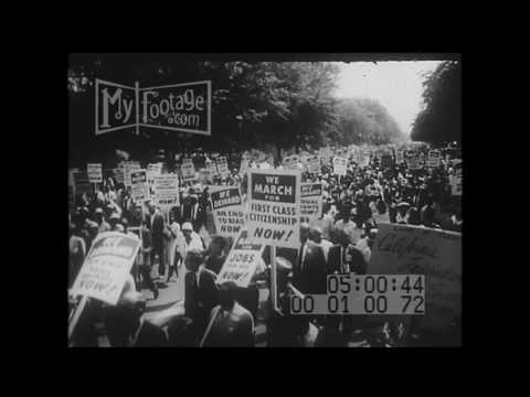 1963 Civil Rights- The Great March on Washington D.C.