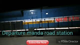 preview picture of video '(Hindi)Tankpur Triveni express 24369 ShaktiNagar Tankpur Arrived Manda Road  ‌‌'