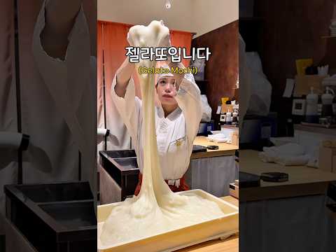 후쿠오카에서 모찌 젤라또를 주문하면 생기는 일