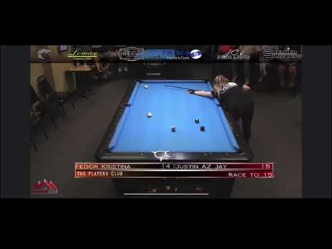 Fedor Gorst/Kristina Tkach vs. Justin Bergman/AZ Jay 10-Ball Pt.1