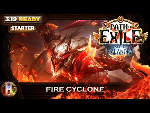 Path Of Exile 3.19: FIRE CYCLONE BERSERKER - POE LAKE OF KALANDRA - POE BUILDS