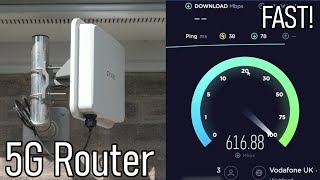 SDG #267 Near Gigabit Speed 5G Home Internet - Zyxel NR7101 NR Modem and Router