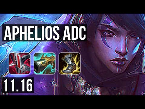 APHELIOS & Leona vs VEIGAR & Thresh (ADC) | Quadra, 500+ games | BR Master | v11.16