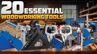 20 Essential Woodworking Tools to Elevate Your Craft