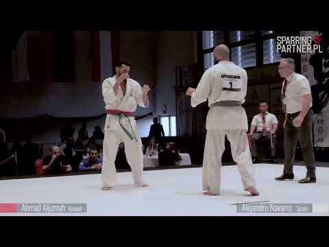 Alejandro Navarro vs Ahmad Aljumah 19th European Open Karate Championship 2022 IKO