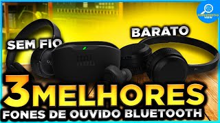 Qual o Melhor FONE BLUETOOTH SEM FIO para COMPRAR em 2025? Tem JBL, Philips e Outros!