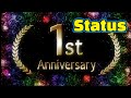 Happy Anniversary Song Status I Shadi Ki Saalgirah Status I First Anniversary Status I Love