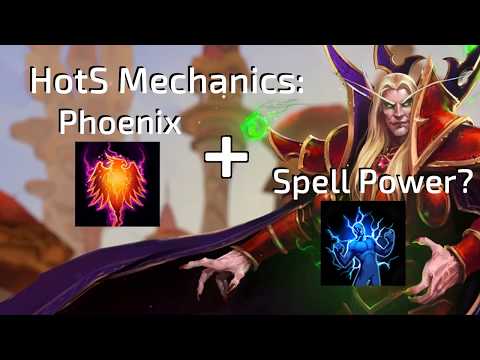 Heroes of the Storm Mechanics: Kael'thas Phoenix vs Spell Power Bug