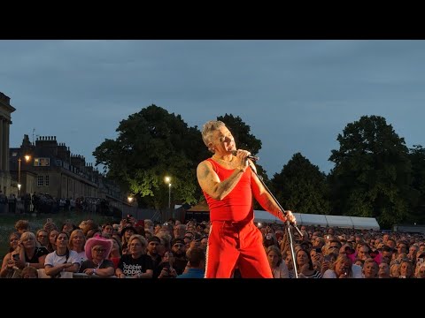Something Beautiful - Robbie Williams - Royal Crescent, Bath, UK, June 13, 2025