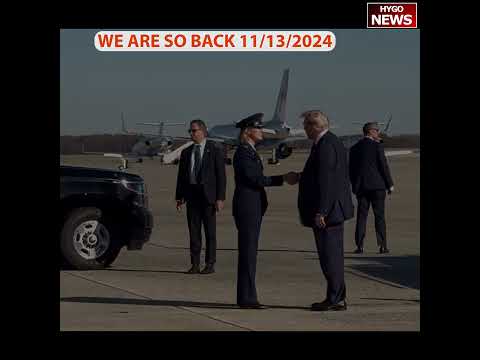 TRUMP TRIUMPHANT RETURN TO WASHINGTON DC, Politics is tuff, it will be as smooth as it can get