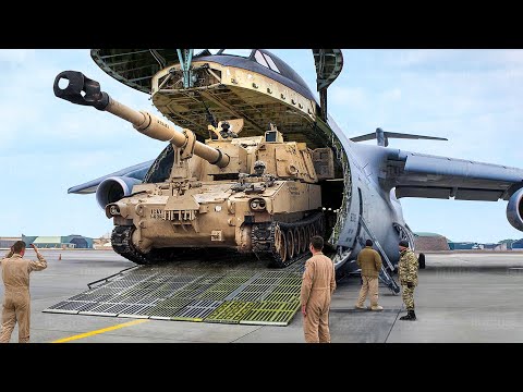 US Air Force Genius Methods to Transport Largest Tanks and Armored Vehicles