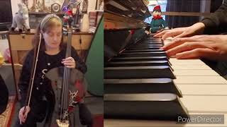 Little Donkey on cello and piano. As requested by my friends Lynn, and Pam.