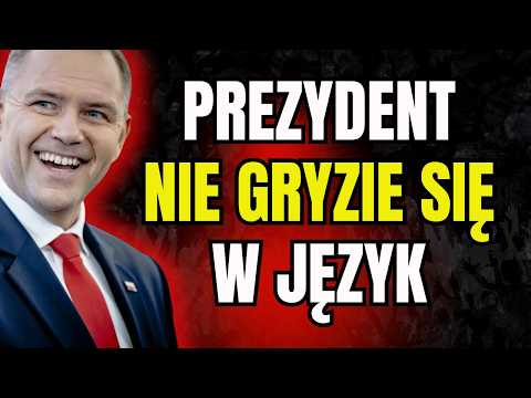 THE PRESIDENT DOESN'T BITE HIS TONGUE