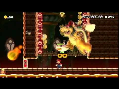 Super Mario Maker A Trap for Bowser (No Commentary) (Old)