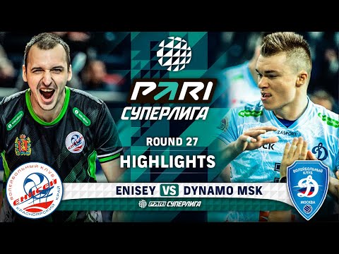 Волейбол Enisey vs. Dynamo MSK | HIGHLIGHTS | Round 27 | Pari SuperLeague 2024