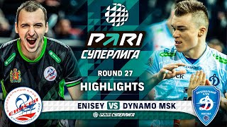 Волейбол Enisey vs. Dynamo MSK | HIGHLIGHTS | Round 27 | Pari SuperLeague 2024