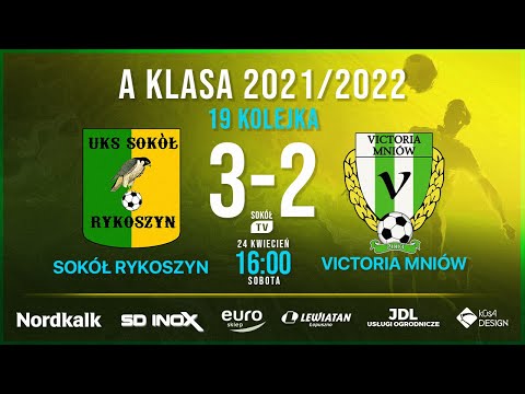 Sokół Rykoszyn - Victoria Mniów 2021/2022 19 kolejka