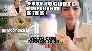 Receita IOGURTE NATURAL CREMOSO, menos AMARGO, tão firme, perfeito