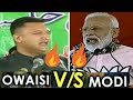 War Of Words Between Narendra Modi V S Akbaruddin Owaisi
