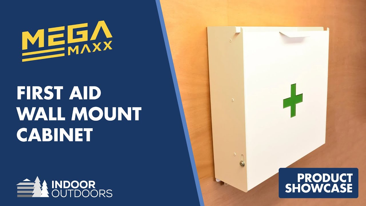 MegaMaxx First Aid Wall Mounted Cabinet - Product Showcase