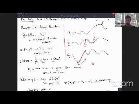 Integrable Probability Mini Workshop (day 1 of 2)