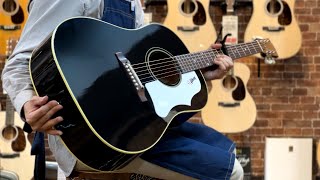 Video thumbnail for Gibson 60s J-45 Original ADJ Ebony #20824014 by ACOUSTIC PLANET CHANNEL