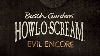 Busch Gardens Tampa Bay Howl-O-Scream Vlog Septemb