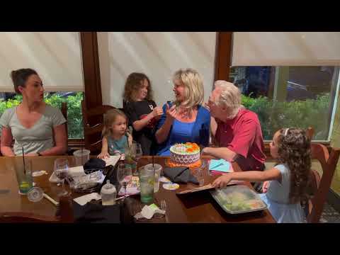 Gary Puckett singing happy birthday to his wife Lorrie