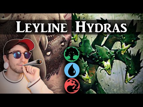 LEYLINE HYDRAS - TEMUR HYDRA RAMP  - MAKE BIG HYDRA, THUD FACE - CORE SET 2020 STANDARD [MTG ARENA]