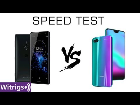 Honor 10 vs SONY Xperia XZ2 Compact Speed Test