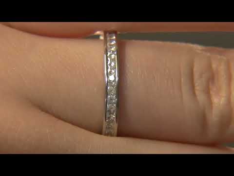 WR2043 0.50 Carat Channel Set Ladies Diamond Wedding Band