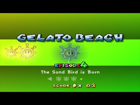 Super Mario Sunshine - Gelato Beach - Episode 4: The Sand Bird is Born