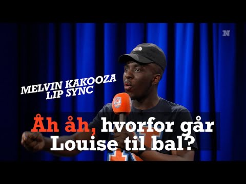 Melvin Kakooza lip syncer Bamses 'Hvorfor går Louise til bal'