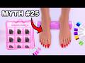 Busting 25 MYTHS in Dress to Impress!