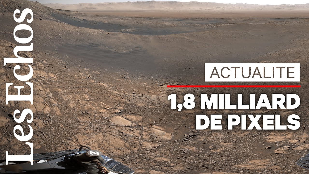 La NASA révèle une image hors norme de la planète Mars