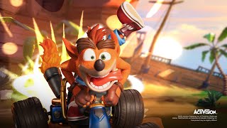 Crash Team Racing Nitro-Fueled Resin Painted Statue: Crash in Kart [Standard Edition] video 1
