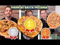 Vi besöker dom 3 BÄSTA pizzeriorna i Sverige!