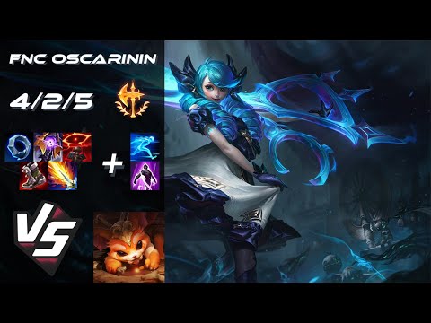 Fnatic Oscarinin TOP Gwen vs Gnar - EU Grandmaster Patch 25.S2.3