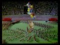 Moscow Olympics 1980 Closing ceremony with Misha ...