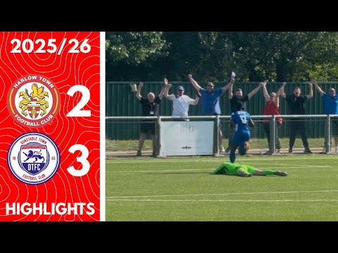 Late Drama As Brown Sinks Hawks | Harlow Town 2-3 Dunstable Town Highlights 