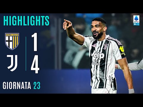 Video highlights della Parma vs Juventus (1 a 4) - Giornata 23 - Fantacalcio e fantamedie